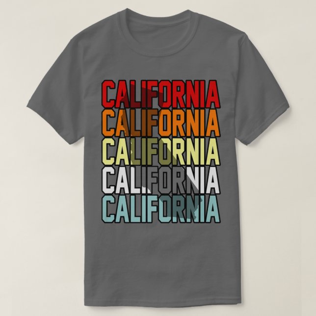 Camiseta California Life  (Diseño del anverso)