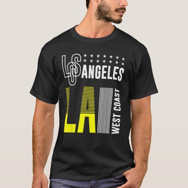Camiseta California Los Angeles West Urban (Anverso)