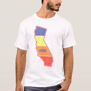 Camiseta California Love Retro Vintage Home Pride State Sha