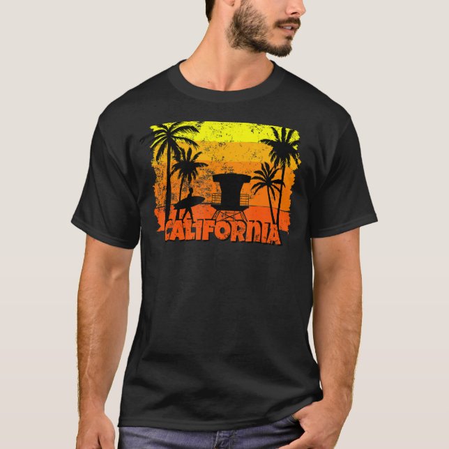Camiseta California Love Summer Surf (Anverso)