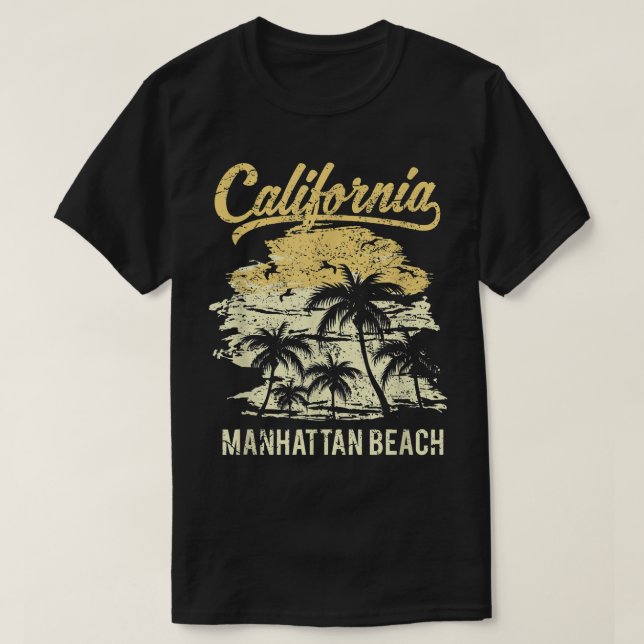 Camiseta California Manhattan Beach (Diseño del anverso)