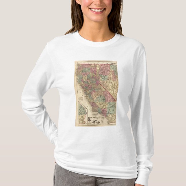 Camiseta California, Nevada (Anverso)