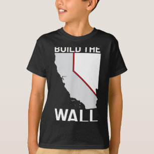 Camiseta California Nevada Construye El Muro Ca Nv