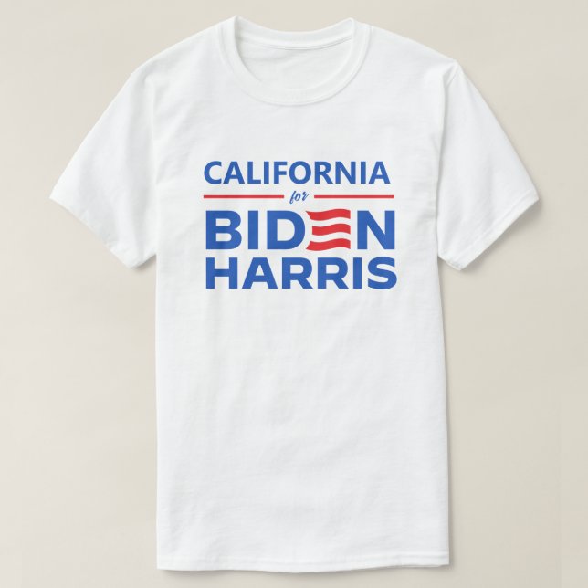 Camiseta California para Biden Harris (Diseño del anverso)
