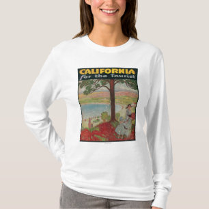Camiseta California para el poster turístico