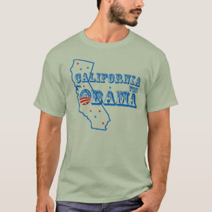 Camiseta California para Obama 2012