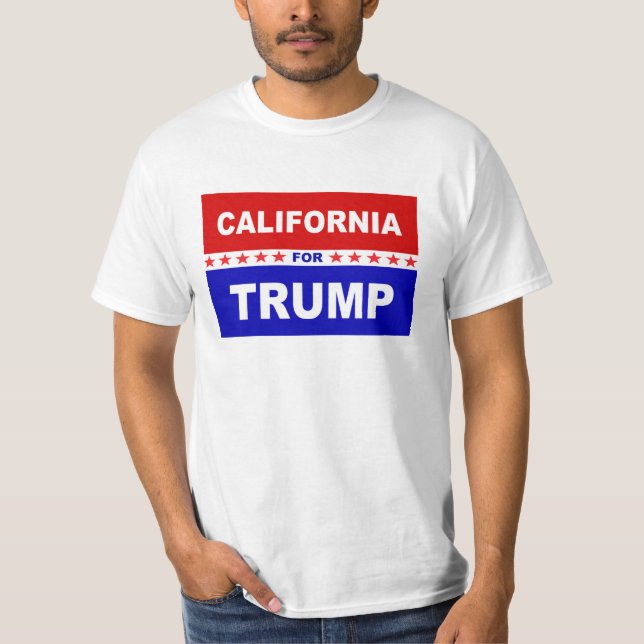 Camiseta California para Trump (Anverso)