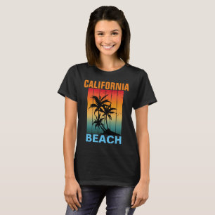 CAMISETA CALIFORNIA PLAYA VINTAGE RETRO PUERTA DEL SOL PER