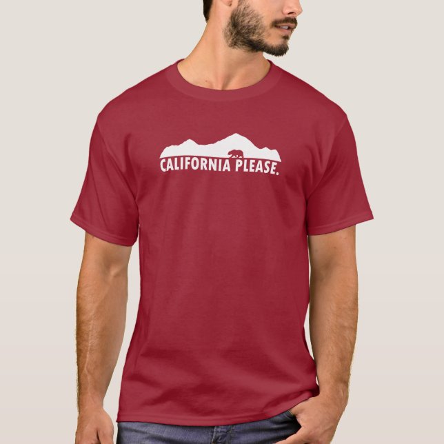 Camiseta California Please (Anverso)