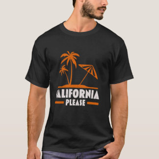 Camiseta California Please USA State America Travel Califor