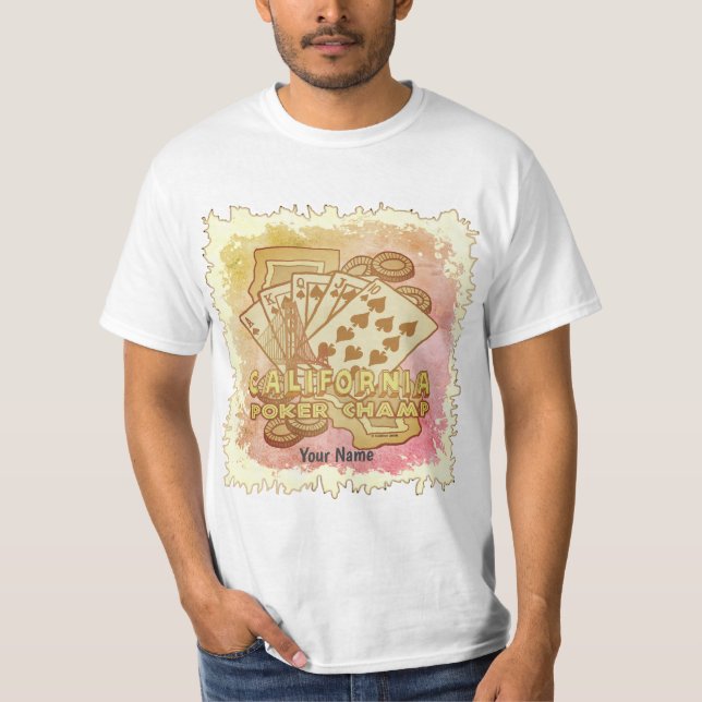 Camiseta California Poker (Anverso)