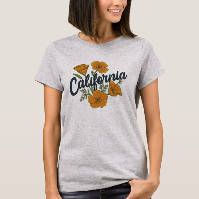 Camiseta California Poppies (Anverso)