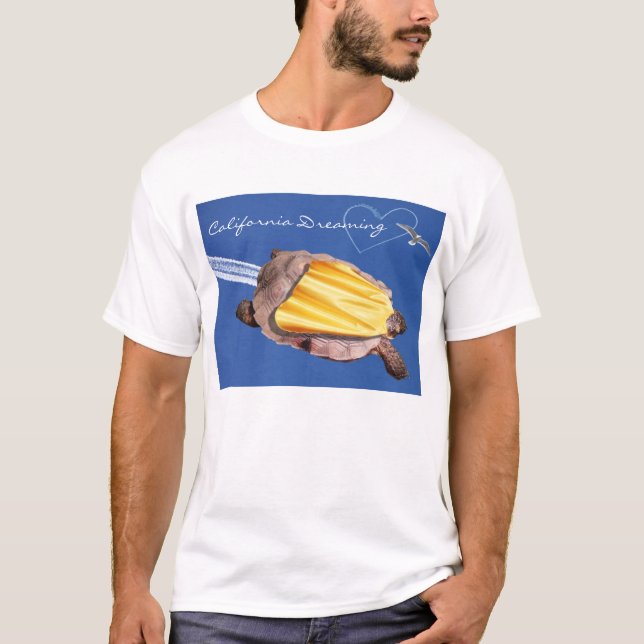Camiseta California que soña Gammie la tortuga de desierto (Anverso)