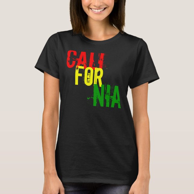 Camiseta California Rasta (Anverso)