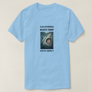 CAMISETA CALIFORNIA RECHAZA A TRUMP