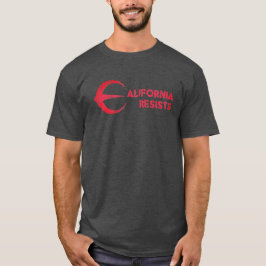 Camiseta California resiste a T Shirt Charcoal Heather Unis