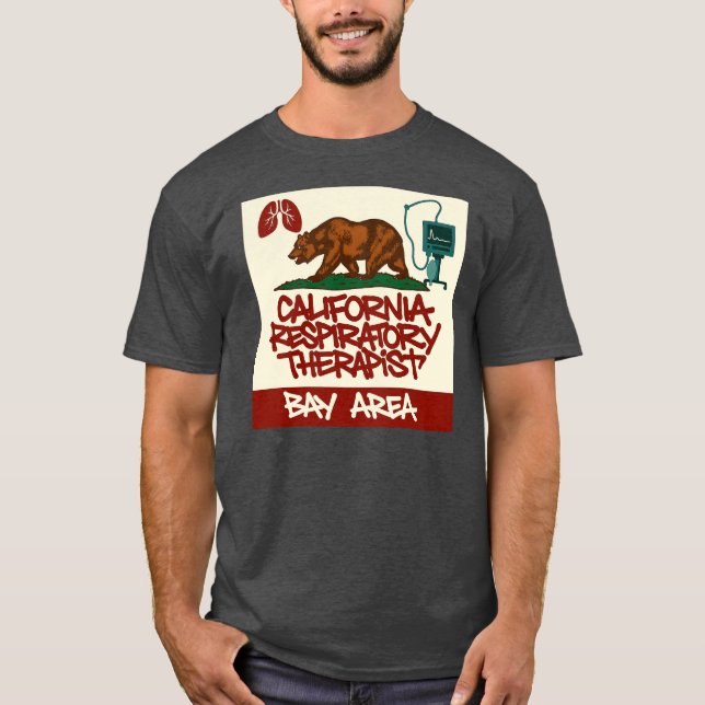 CAMISETA CALIFORNIA RESPIRATORY (Anverso)