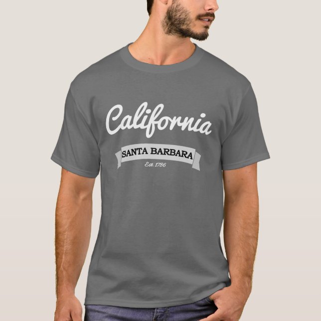 Camiseta California Santa Barbara (Anverso)