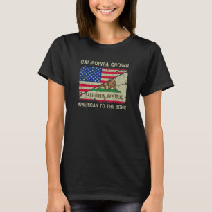 Camiseta California Se Hizo Estadounidense Al Estado De Ori