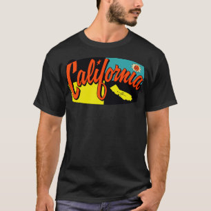 Camiseta California Sunshine TShirt de los años 1960