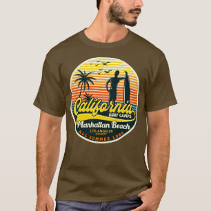 Camiseta California Surf Camp Manhattan Beach