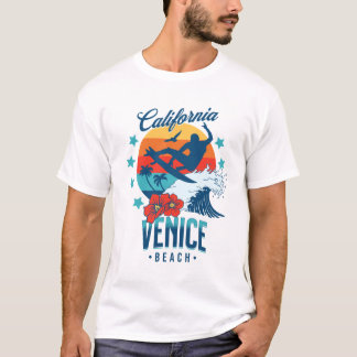Camiseta California Surfing Venice Beach