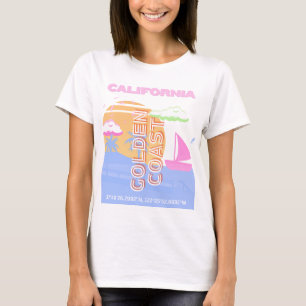Camiseta California, Travel Art, Preppy