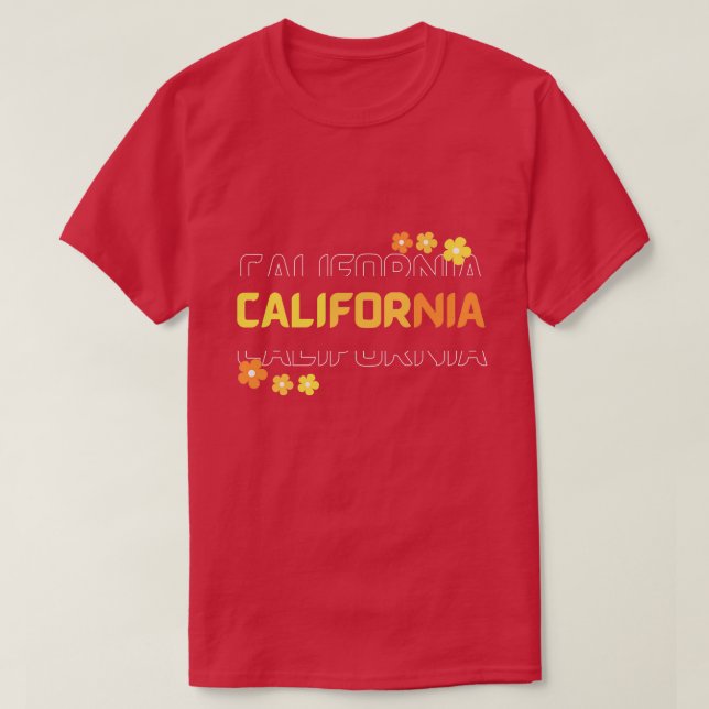 Camiseta California TShirt (Diseño del anverso)