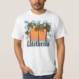Camiseta California vara puesta del sol
