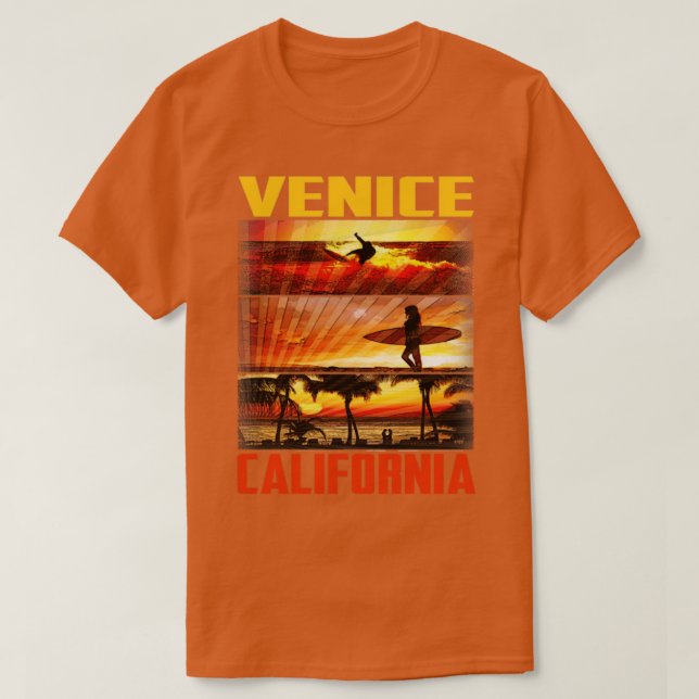 Camiseta California Venice Beach (Diseño del anverso)