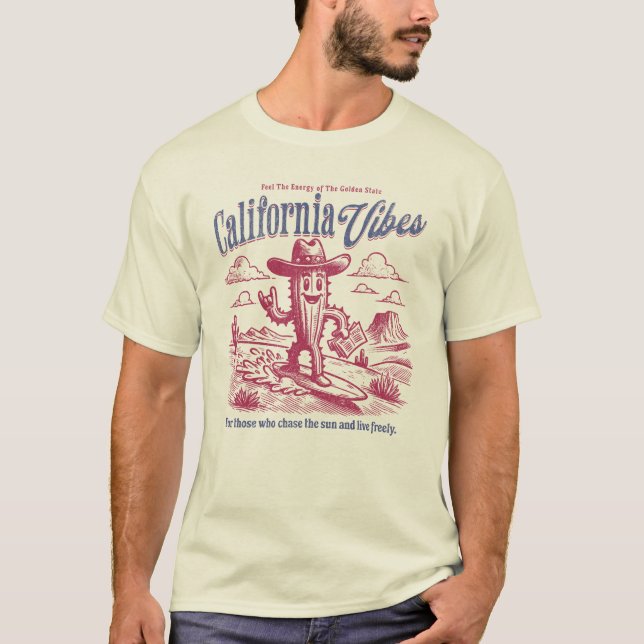 Camiseta California Vibes (Anverso)