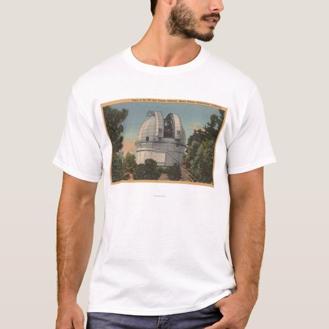 Camiseta California - vista de la bóveda del Monte Wilson (Anverso)
