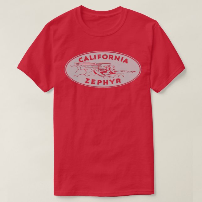 Camiseta California Zephyr (Diseño del anverso)