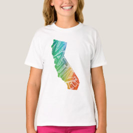 Camiseta californiana nativa del vestido de la