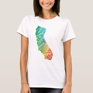Camiseta californiana nativa del vestido de la