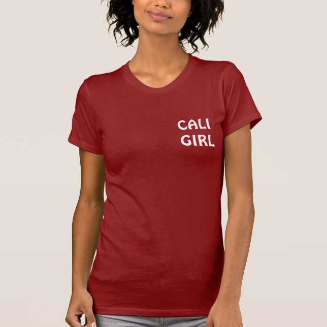 CAMISETA CALIGIRL (Anverso)