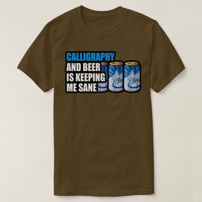 Camiseta Caligrafía 5 (Diseño del anverso)