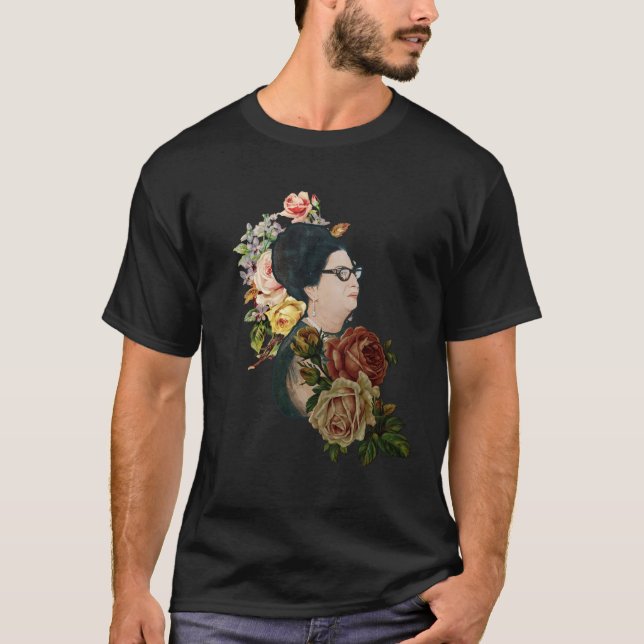 Camiseta caligrafía árabe oum kalthoum (Anverso)