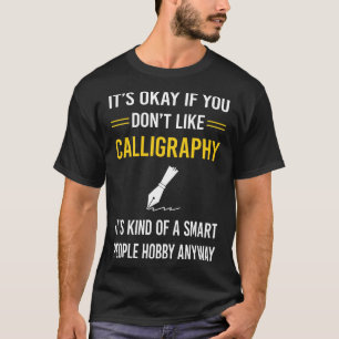 Camiseta Caligrafía Calígrafo Letra Manuscrita