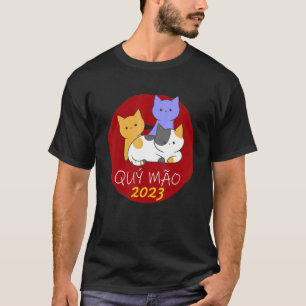 Camiseta Caligrafía de los 12 zodíacos del Año Nuevo chino