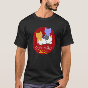 Camiseta Caligrafía de los 12 zodíacos del Año Nuevo chino