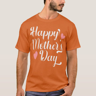 Camiseta Caligrafía del Día de la Madre Sencilla y Elegante