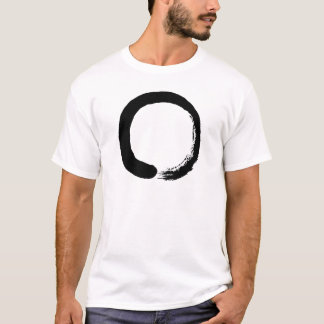 Camiseta Caligrafía del zen del círculo de Enso