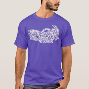 Camiseta Caligrafía FJR1300 FJR 1300 Sport Touring