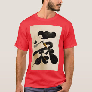Camiseta Caligrafía japonesa