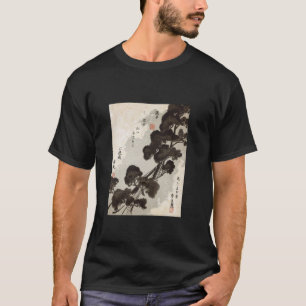 Camiseta Caligrafía Japonesa Shodo Japón Arte Pintura Vint