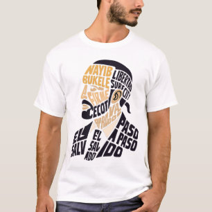 Camiseta caligrama de bukele