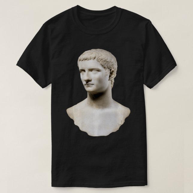Camiseta Caligula Gaius emperador romano Roma antigua Itali (Diseño del anverso)