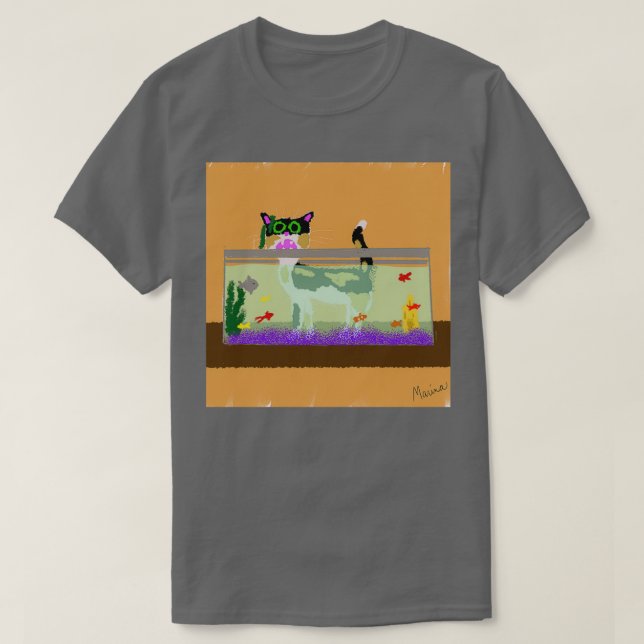 Camiseta CaliLoco Hace Un Poco De Pesca (Diseño del anverso)