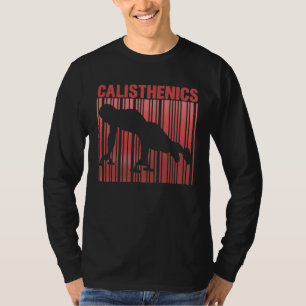 Camiseta Calistenia Fitness Flexiones de Brazos Gimnasio En